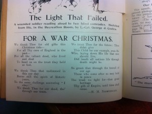 For a War Christmas poem 1915